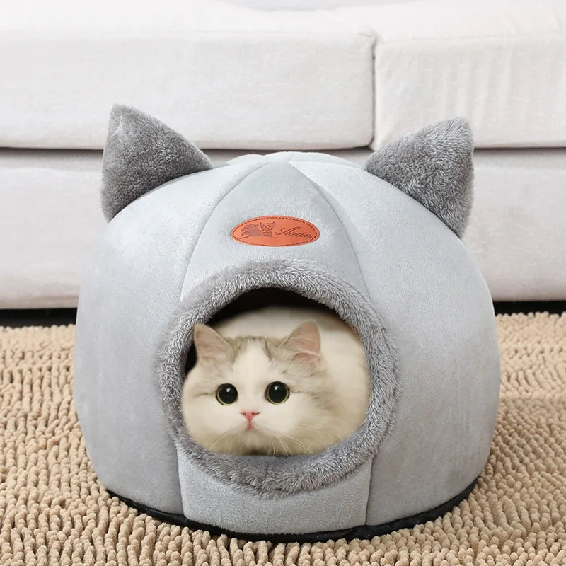 CozyNest: The Winter Cat Tent House