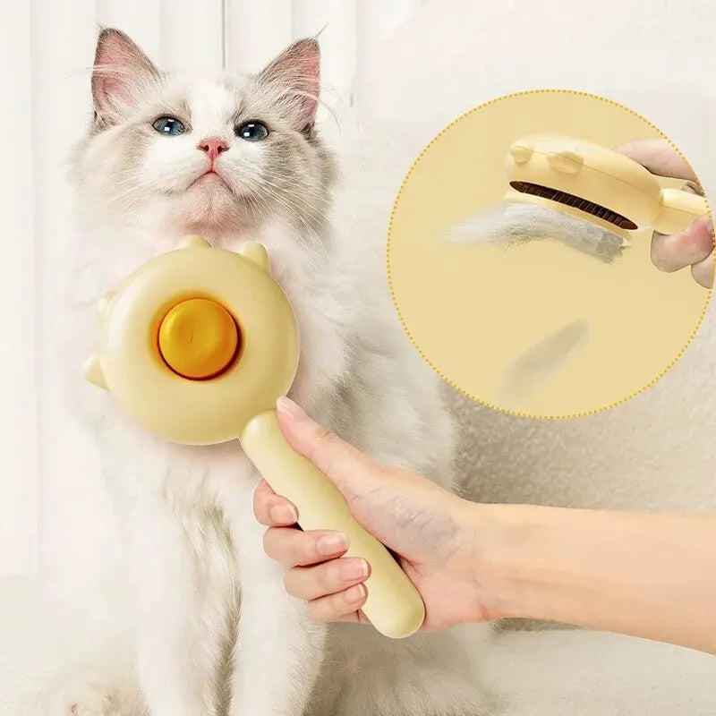 FurCare Pro: The Self-Cleaning Grooming Tool