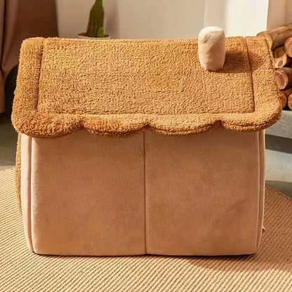 SnugCave: The Foldable Pet Retreat